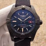 Swiss Breitling Avenger Blackbird Watch 2824 Movement Solid Black Replica